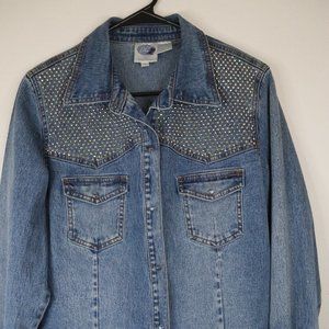 DG2 Women's Sparkle Jean Shirt